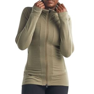 Icebreaker Quantum II Long Sleeve Zip Hood Jacket